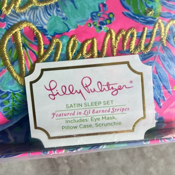 Lilly Pulitzer Lil Earned Stripes Sleep Set - Picture 2 of 5